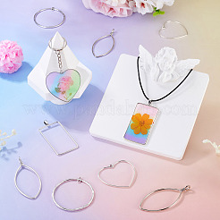 24Pcs 4 Styles Tibetan Style Alloy Connector Charms&nbsp;TIBEP-TA0001-45