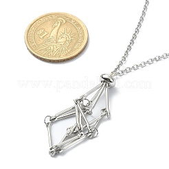 Tarnish Resistant 304 Stainless Steel Braided Macrame Pouch Empty Stone Holder for Pendant Necklace Making&nbsp;NJEW-TA00078