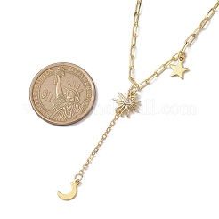 Brass Paperclip Chains Necklaces&nbsp;NJEW-JN04844