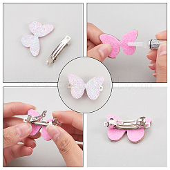 Iron Hair Barrette Findings&nbsp;IFIN-PH0024-37P