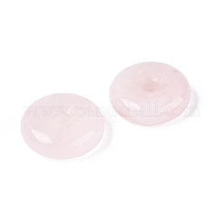 Natural Rose Quartz Pendants&nbsp;G-Q601-30B-09