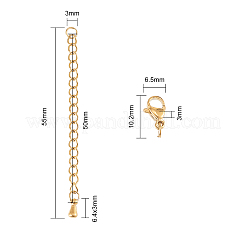 Stainless Steel Chain Extender&nbsp;STAS-CJ0001-183G