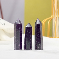 Tower Natural Lepidolite/Purple Mica Stone Home Display Decoration&nbsp;PW-WG15957-01