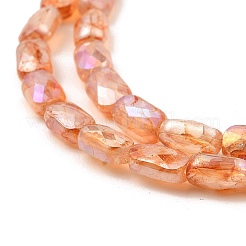 Imitation Jade Glass Beads Strands&nbsp;GLAA-P058-04A-04