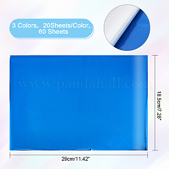60 Sheets 3 Colors A4 Hot Foil Stamping Paper&nbsp;DIY-FH0003-94