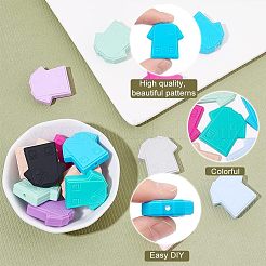 24Pcs 12 Colors Food Grade Eco-Friendly Silicone Focal Beads&nbsp;SIL-CA0001-20