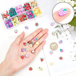 150~180Pcs 10 Styles Handmade Polymer Clay Beads&nbsp;CLAY-NB0001-38