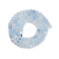 Natural Aquamarine Beads Strands&nbsp;G-L625-B02-4x4mm