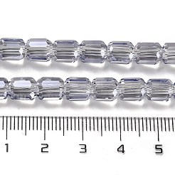 Electroplate Glass Beads Strands&nbsp;EGLA-D030-19M