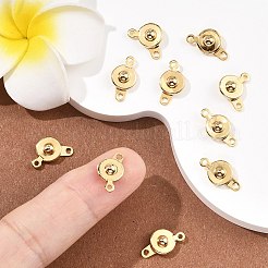 SHEGRACE Brass Snap Clasps&nbsp;XGR0120G-167G