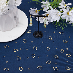 20Pcs Brass Leverback Earring Findings&nbsp;KK-BBC0023-86