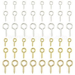 720Pcs 6 Styles Iron Screw Eye Pin Peg Bails&nbsp;IFIN-FS0001-59
