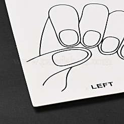Paper Manicure Display Cards&nbsp;LS-DIY-B062-01A
