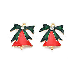 Rack Plating Alloy Enamel Pendants&nbsp;ENAM-N055-155