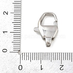 316 Stainless Steel Lobster Claw Clasps&nbsp;STAS-C154-02D-P