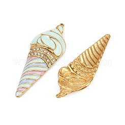 304 Stainless Steel Enamel Pendants&nbsp;STAS-I352-11G-03