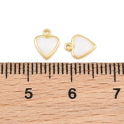 Brass Enamel Pendants&nbsp;KK-CBABBCE-02G