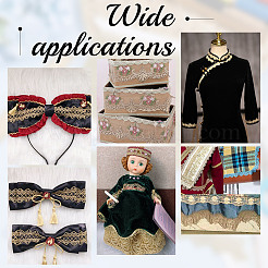 Flower Lace Ribbon&nbsp;OCOR-WH0097-90A