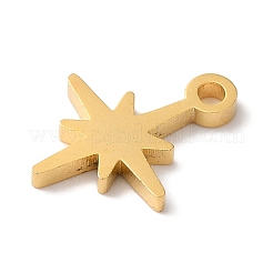 PVD Vacuum Plating 304 Stainless Steel Charms&nbsp;X-STAS-L081-010G