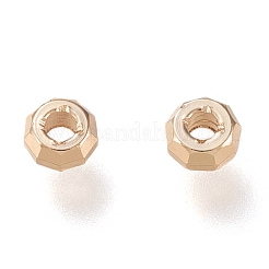 Brass Spacer Beads&nbsp;KK-H101-04LG