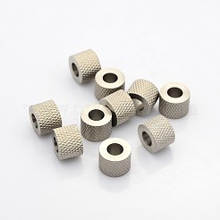 Tarnish Resistant Column 304 Stainless Steel Beads&nbsp;STAS-N044-06