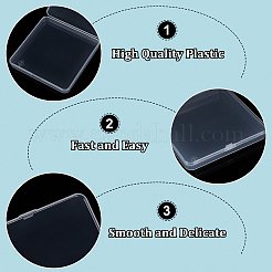 Transparent Plastic Storage Boxes&nbsp;CON-WH0095-62B