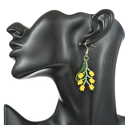 Glass & Acrylic Dangle Earrings&nbsp;EJEW-MZ00732