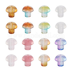 80Pcs 8 Colors Transparent Glass Beads&nbsp;GLAA-CD0001-17