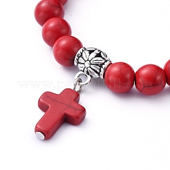 Stretch Charm Bracelets&nbsp;BJEW-JB05234-02