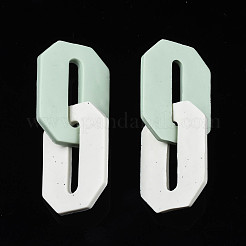 Handmade Polymer Clay Linking Rings&nbsp;CLAY-N010-033-04