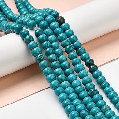 Natural Howlite Beads Strands&nbsp;G-B049-C01-05A