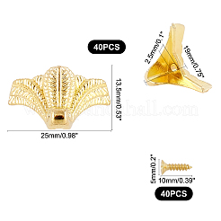 Zinc Alloy Box Corner Protectors&nbsp;PALLOY-FH0001-36G