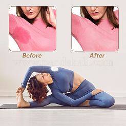 10Pcs Paper Disposable Underarm Sweat Pads&nbsp;FIND-WH0141-034