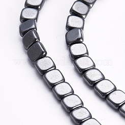 Non-magnetic Synthetic Hematite Beads Strands&nbsp;X-G-P363-10