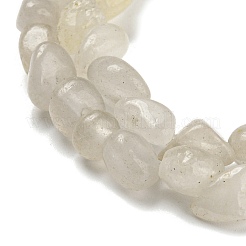Natural White Jade Bead Strands&nbsp;G-F465-58