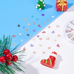 2 Boxes Christmas Themed Brass Cabochons&nbsp;MRMJ-SC0001-04