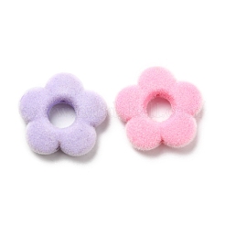 Flocky Acrylic Bead Frames&nbsp;OACR-E020-15