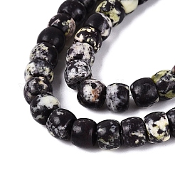 Natural Yellow Turquoise(Jasper) Beads Strands&nbsp;G-Q616-02A-10