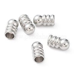 Non-Tarnish 201 Stainless Steel Cord End&nbsp;STAS-P327-02P