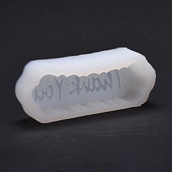 Wavy Letter Silicone Candle Mold&nbsp;DIY-Z015-04
