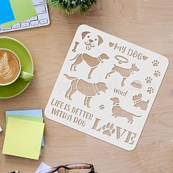 Plastic Reusable Drawing Painting Stencils Templates&nbsp;DIY-WH0172-302