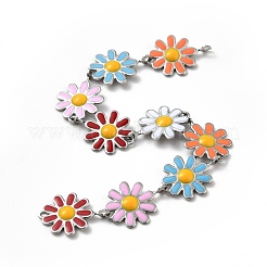 304 Stainless Steel Flower Link Chains&nbsp;CHS-C004-03P