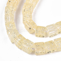 Crackle Glass Beads&nbsp;GLAA-S192-005B