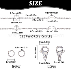 DIY Chain Necklaces Making Kits&nbsp;DIY-SC0020-80