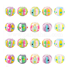 20Pcs 10 Colors Handmade Porcelain Beads&nbsp;PORC-PH0001-40