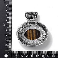 Natural Tiger Eye Pendants&nbsp;FIND-A041-03AS-03
