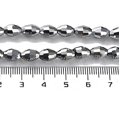 Electroplate Glass Beads Strands&nbsp;GC881Y-2