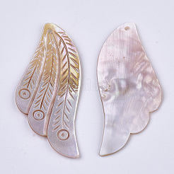 Freshwater Shell Big Pendants&nbsp;SHEL-T016-07