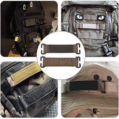 Nylon Hook & Loop Tactical Morale Patches Attachment Display Board&nbsp;DIY-WH0248-153A