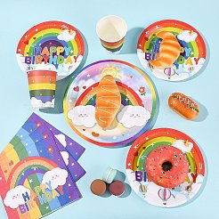 Rainbow Theme Birthday Party Decoration Sets&nbsp;ST-CJ0030-01